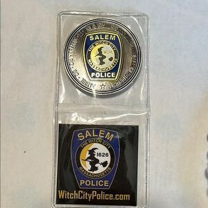 Salem Police Collectible Coin Salem MASS